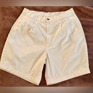 Classic Men's White Shorts